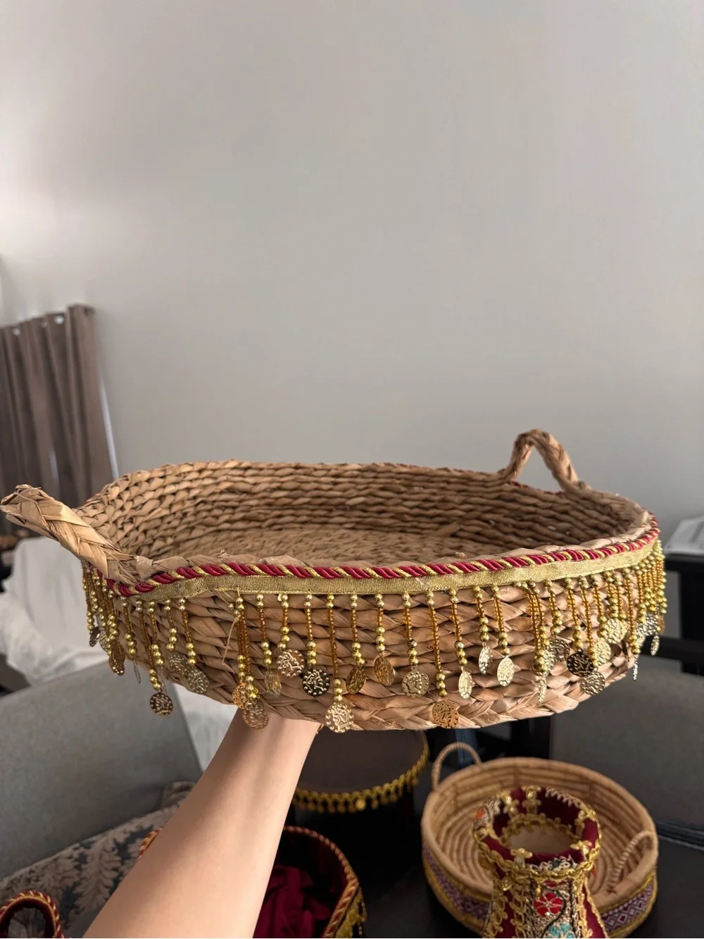 Palestinian henna baskets
